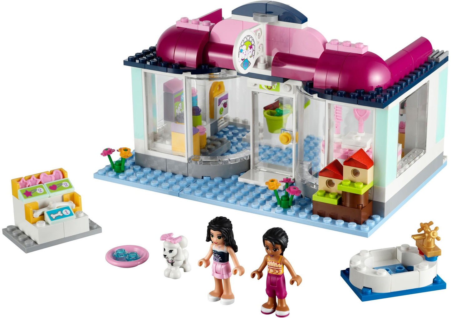 Salon de toilettage pour animaux Heartlake | Amis | 41007