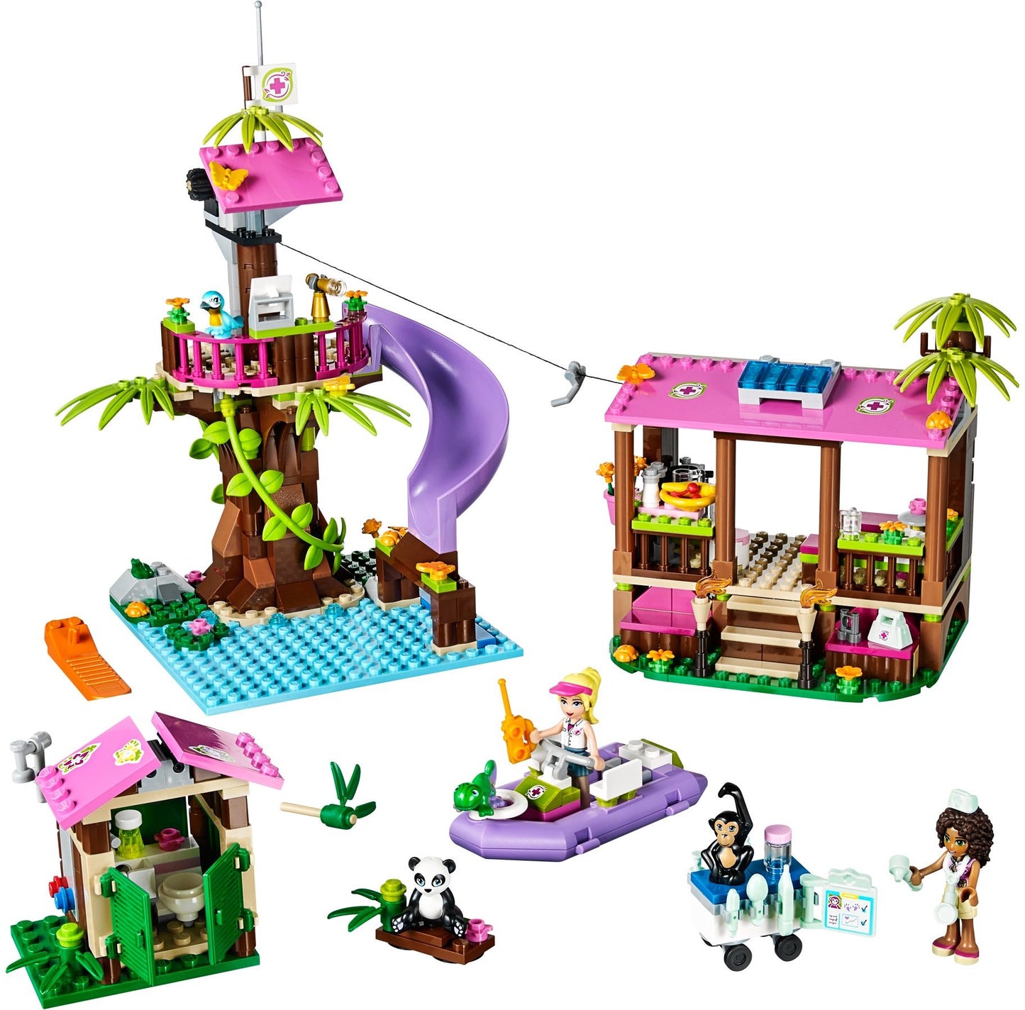 Jungle Rescue Base | Friends | 41038