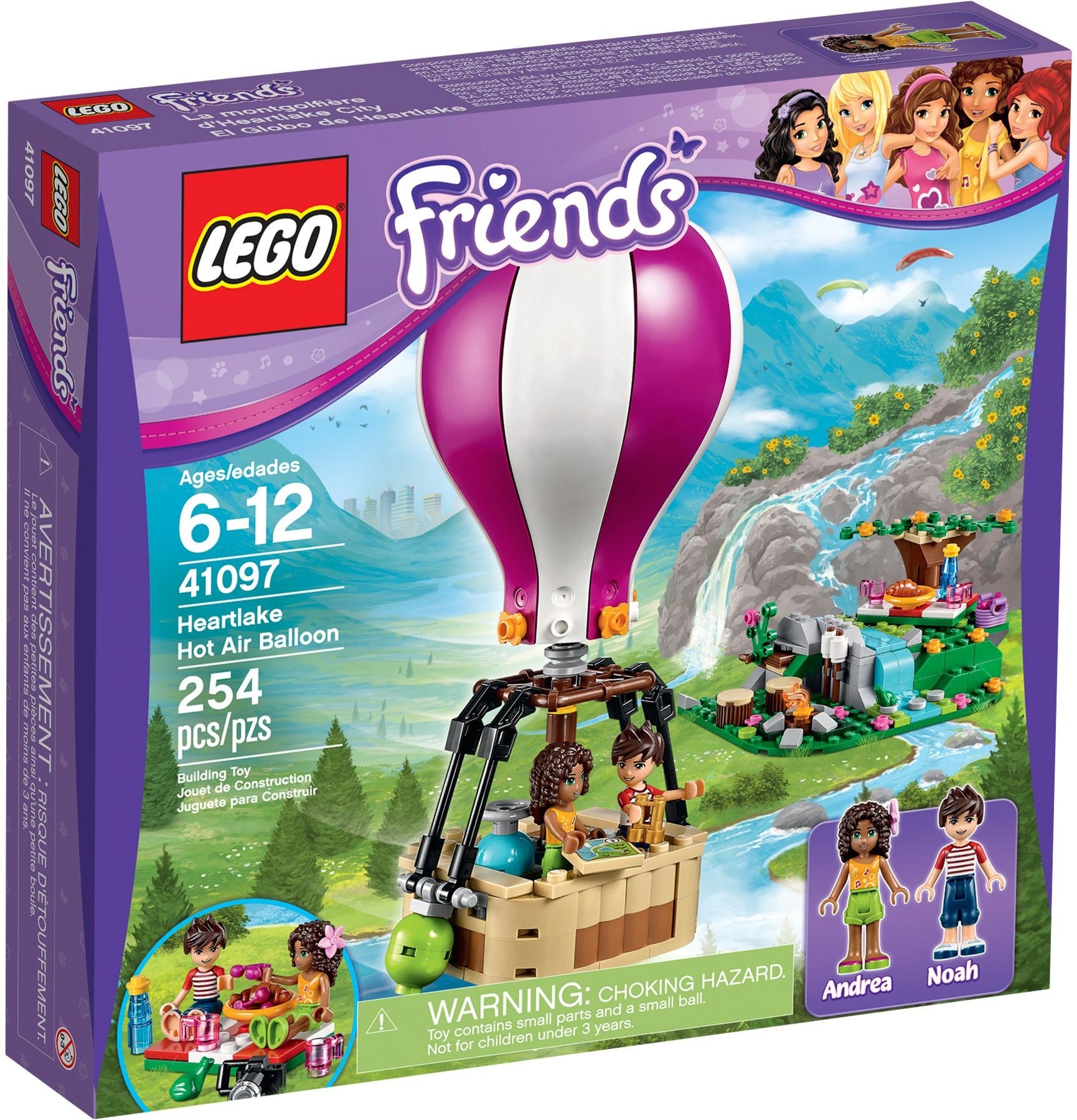 Heartlake Hot Air Balloon | Friends | 41097