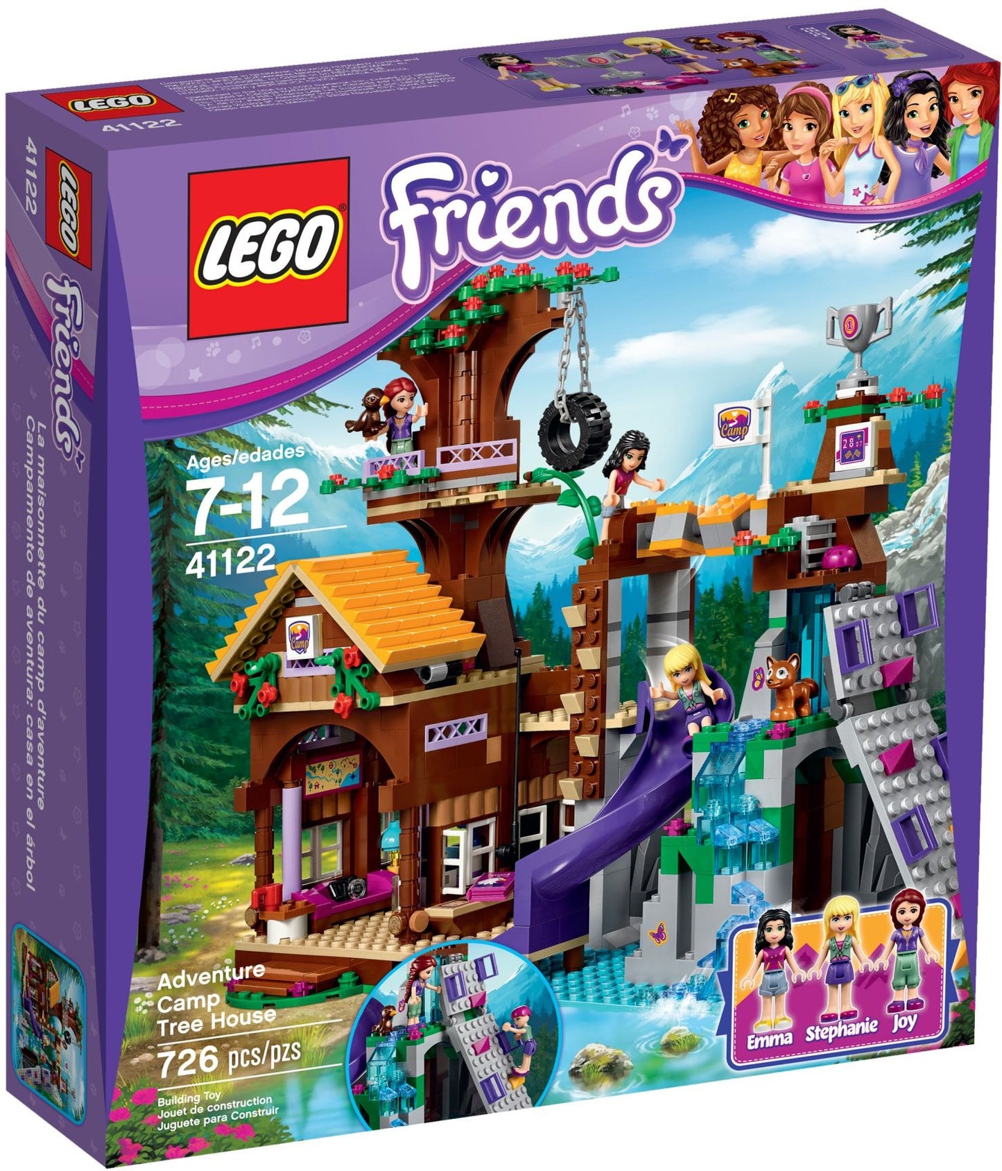 Cabane dans les arbres Adventure Camp | Amis | 41122