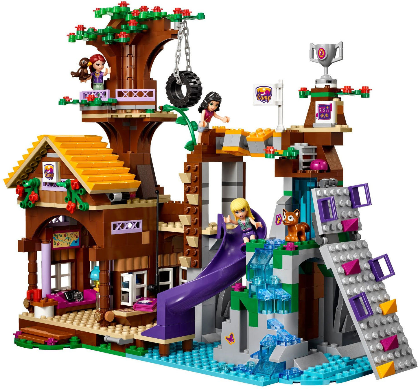 Cabane dans les arbres Adventure Camp | Amis | 41122