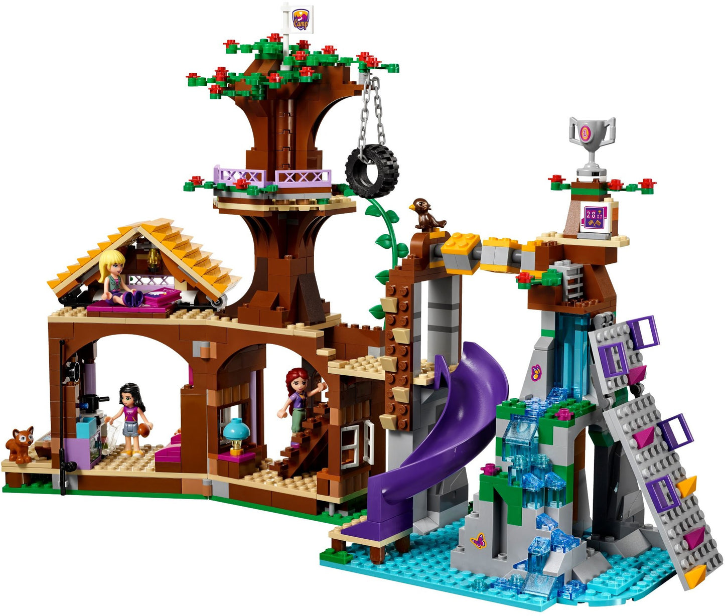 Cabane dans les arbres Adventure Camp | Amis | 41122