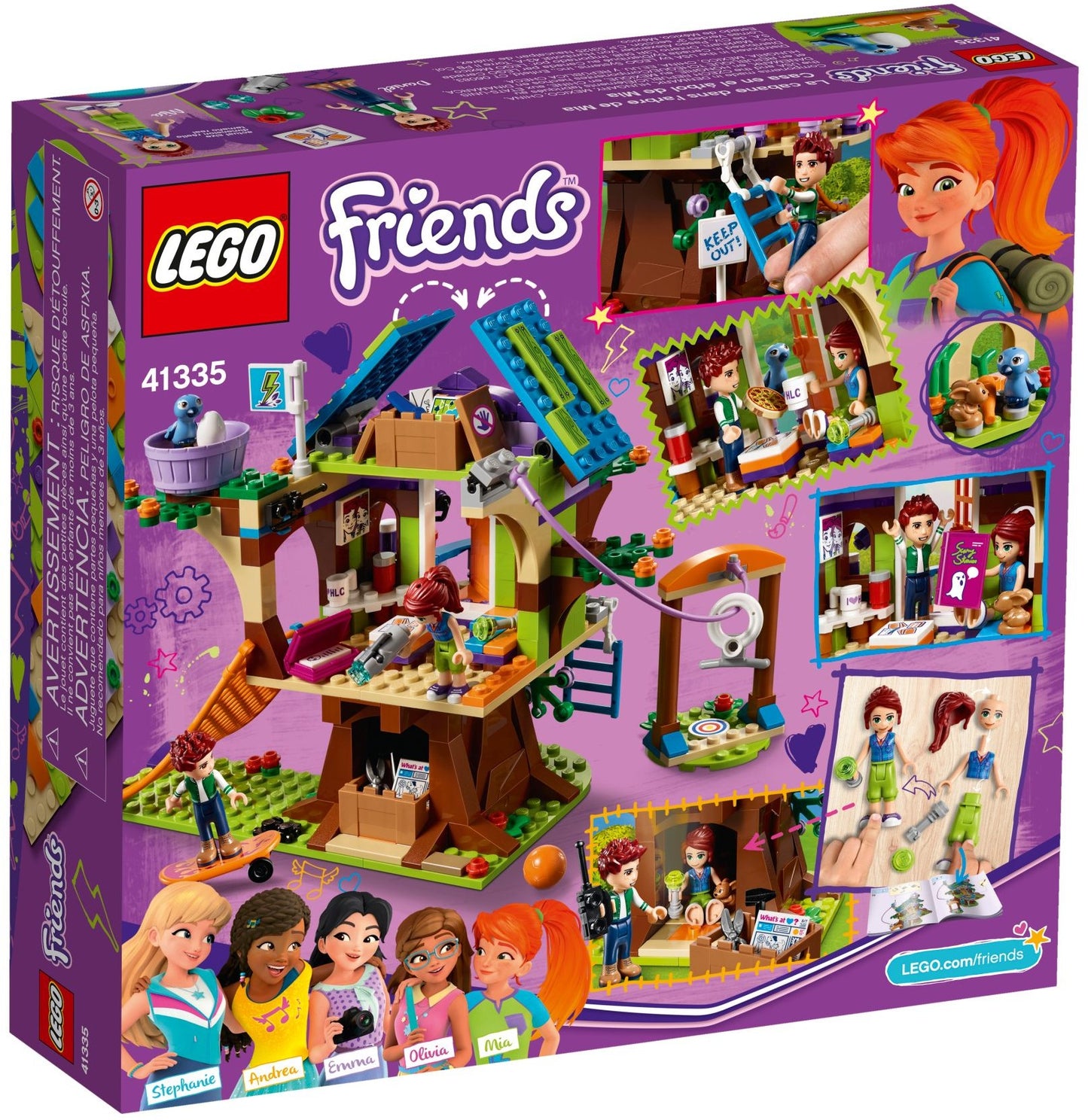 La cabane dans l'arbre de Mia | Friends | 41335