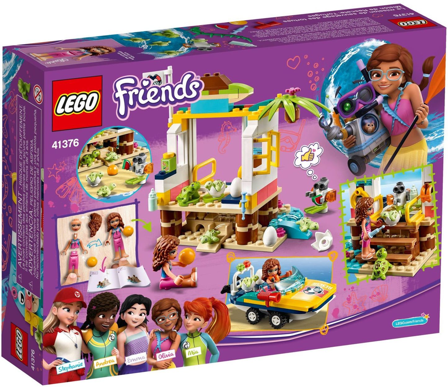 Turtles Rescue Mission | Friends | 41376