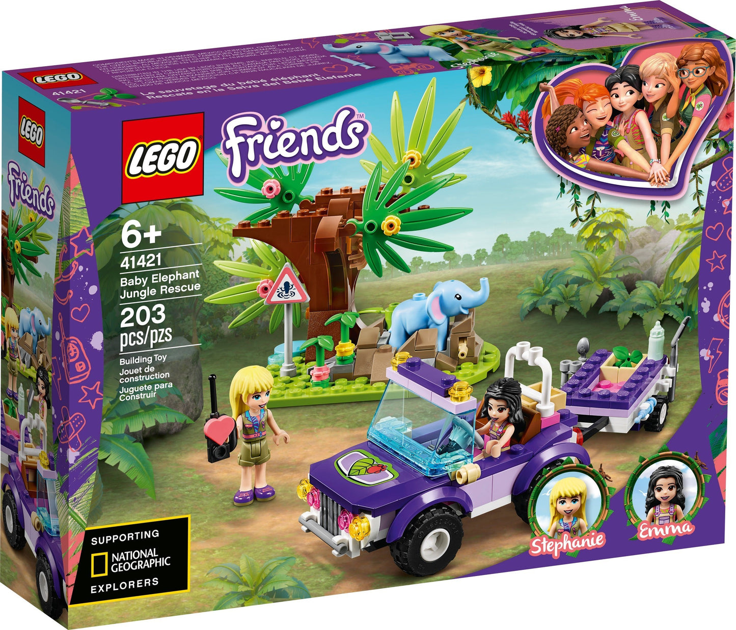 Baby Elephant Jungle Rescue | Friends | 41421