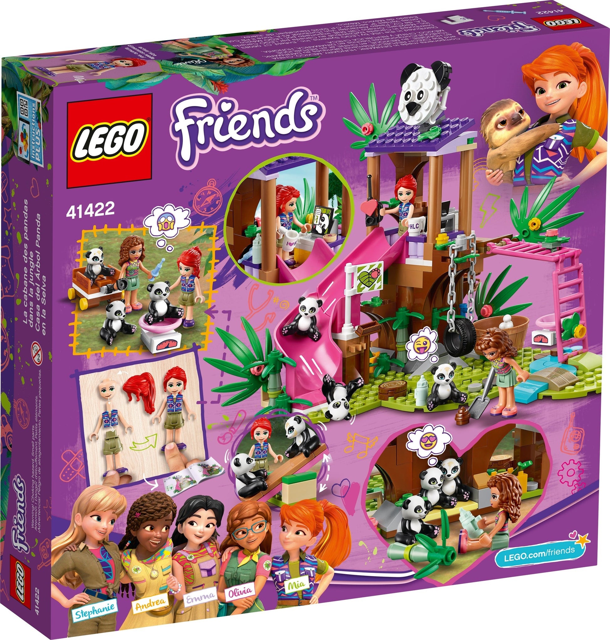 Panda Jungle Tree House | Friends | 41422