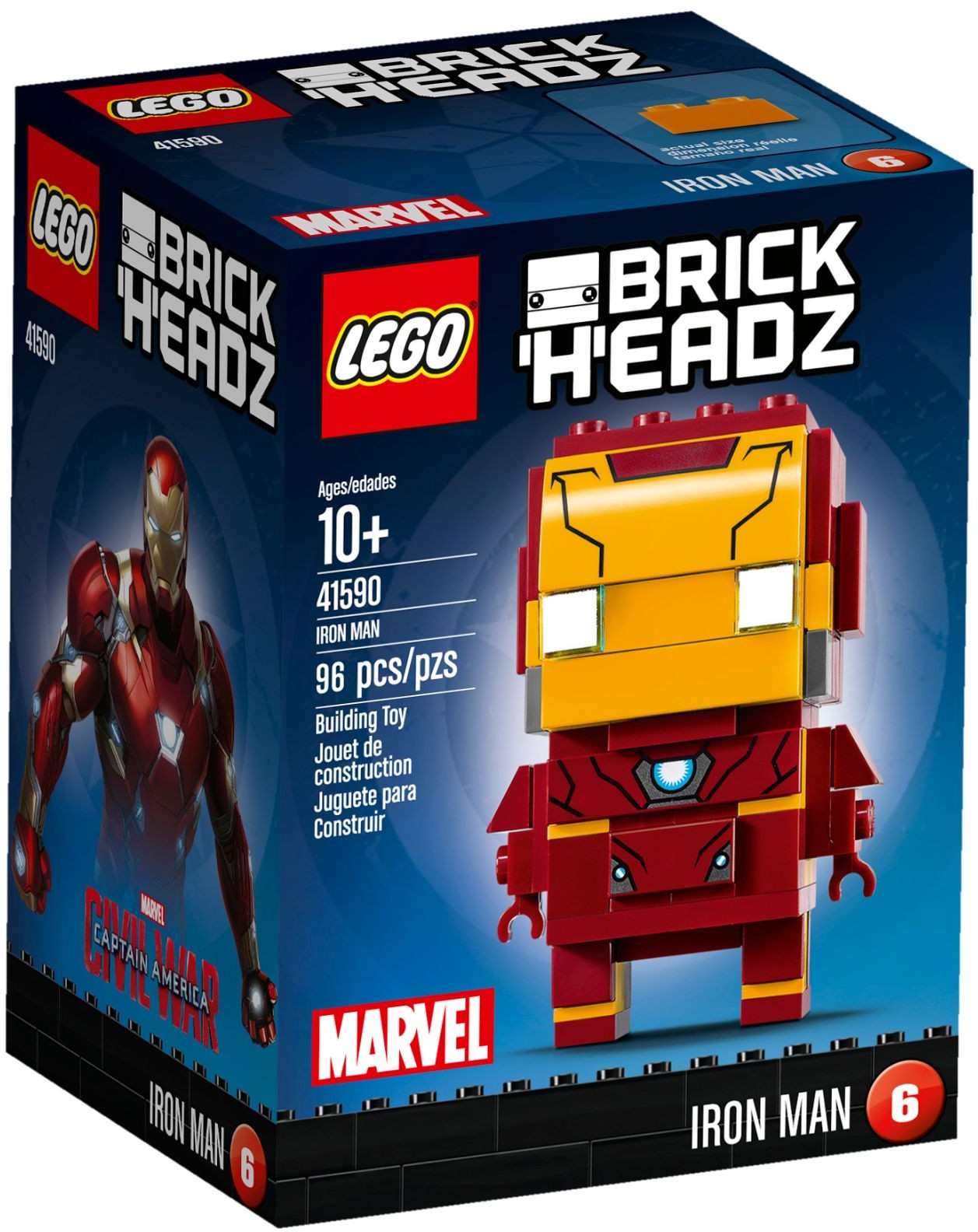 Iron Man | BrickHeadz | 41590