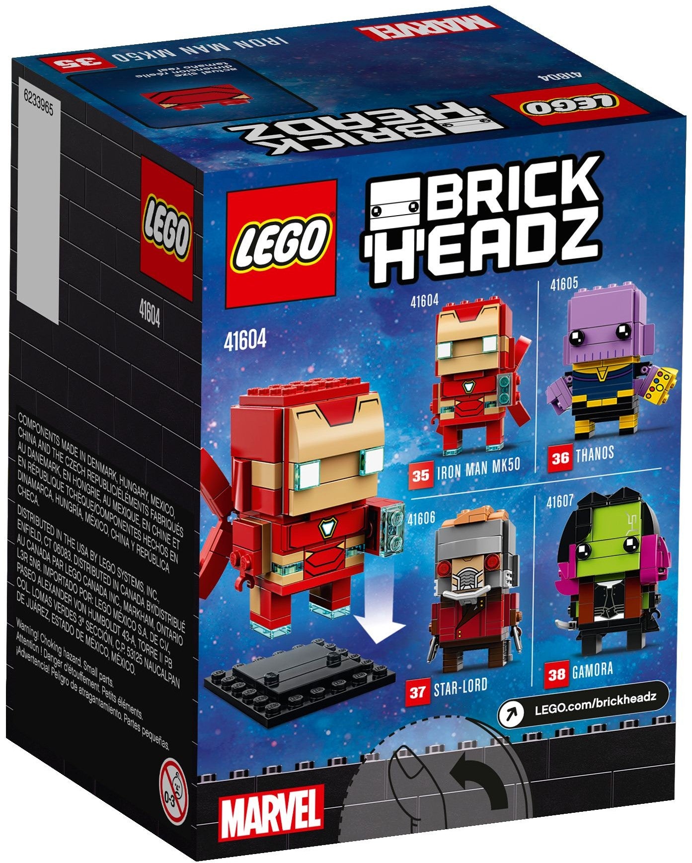 Iron Man MK50 | BrickHeadz | 41604