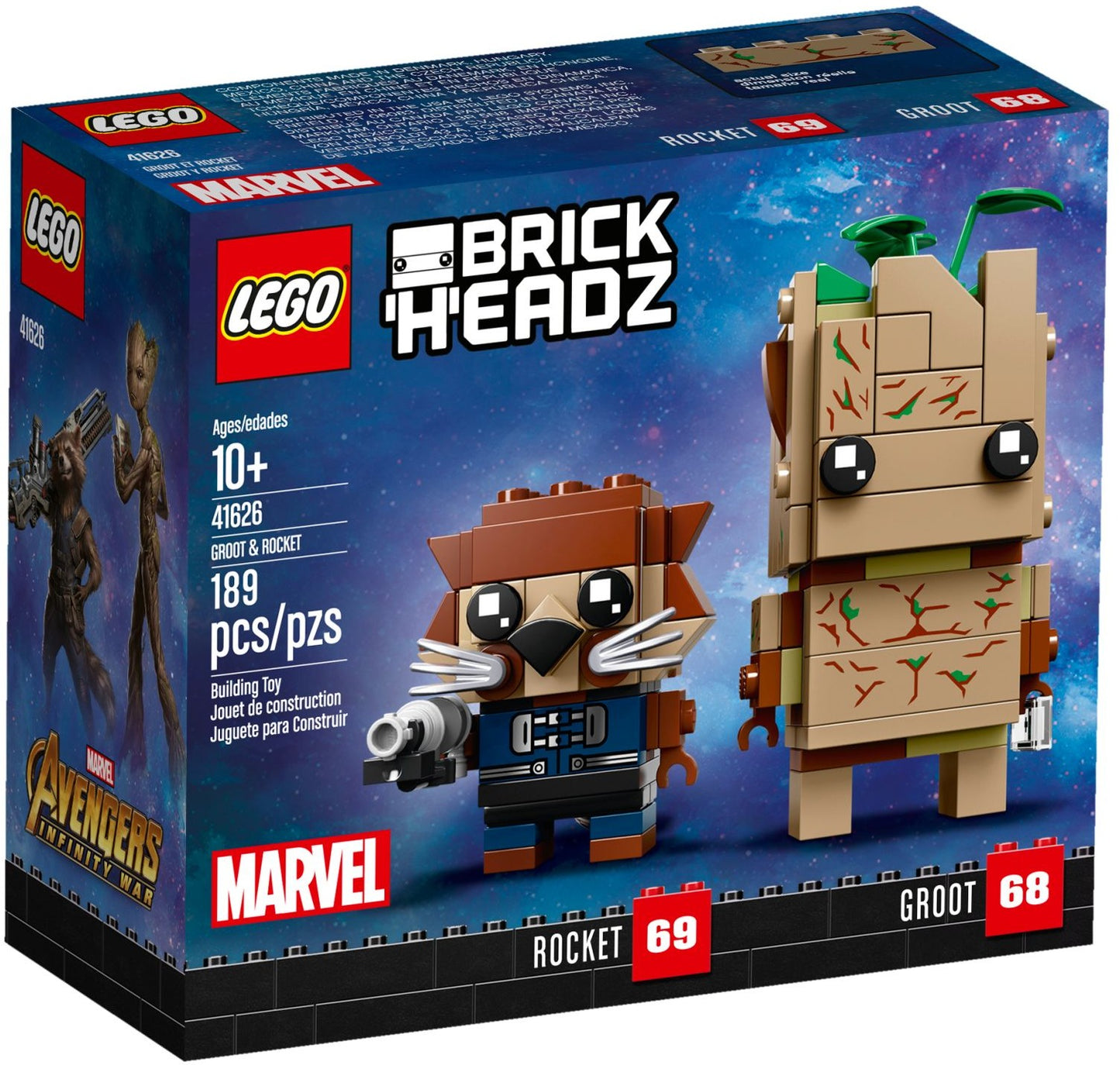 Groot et Rocket | BrickHeadz | 41626