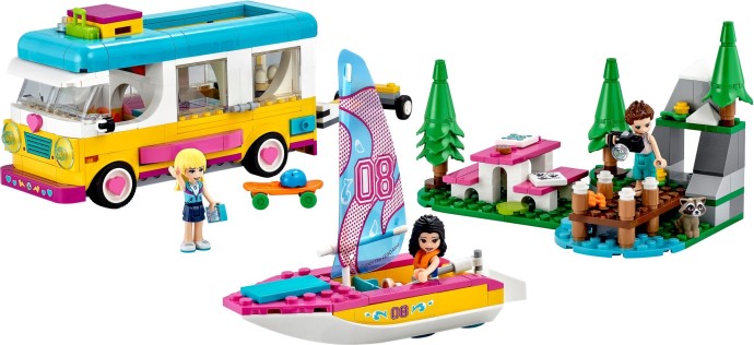 Forest Camper Van and Sailboat | Friends | 41681