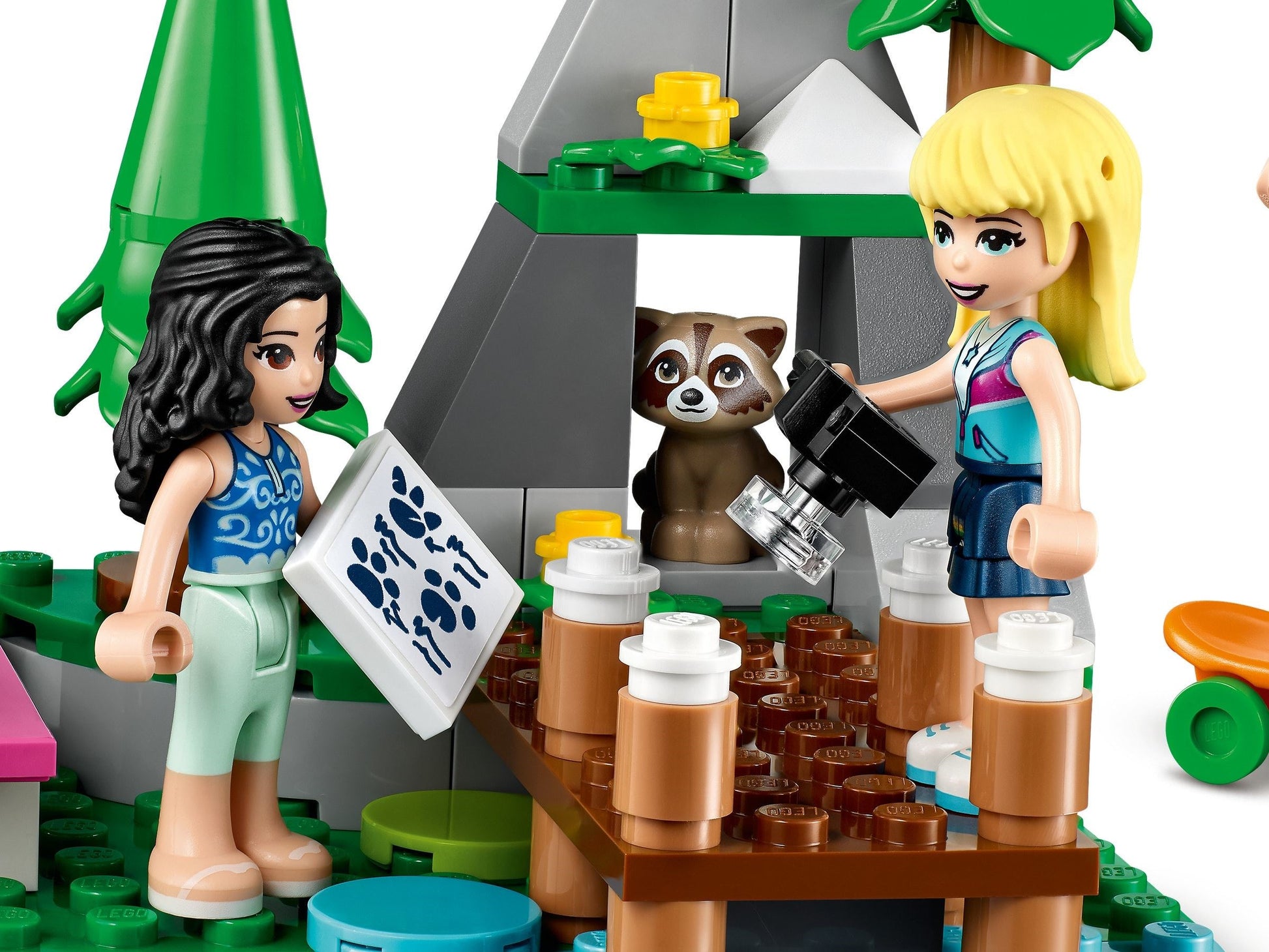 Forest Camper Van and Sailboat | Friends | 41681