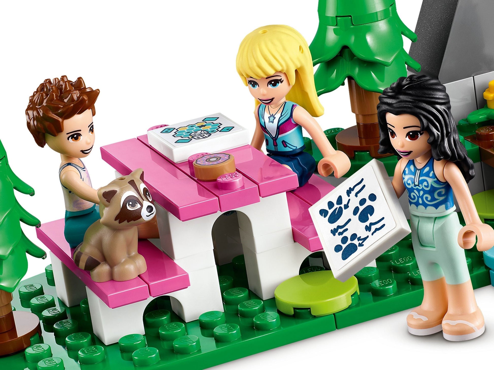 Forest Camper Van and Sailboat | Friends | 41681