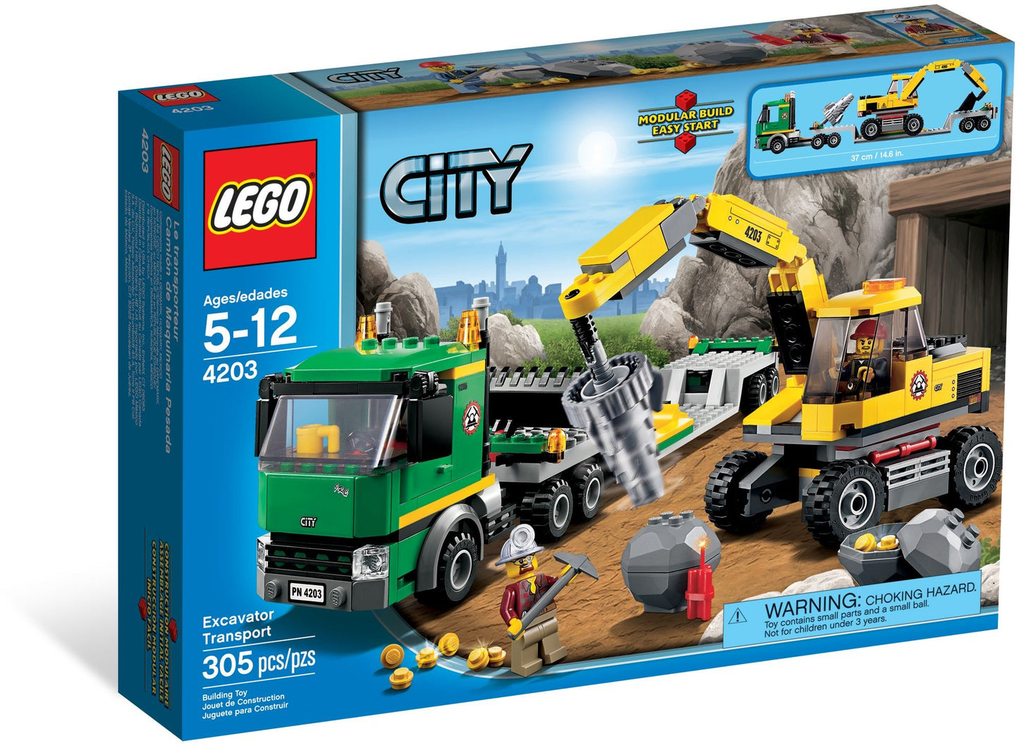 Transporteur d'excavatrice | Ville | 4203