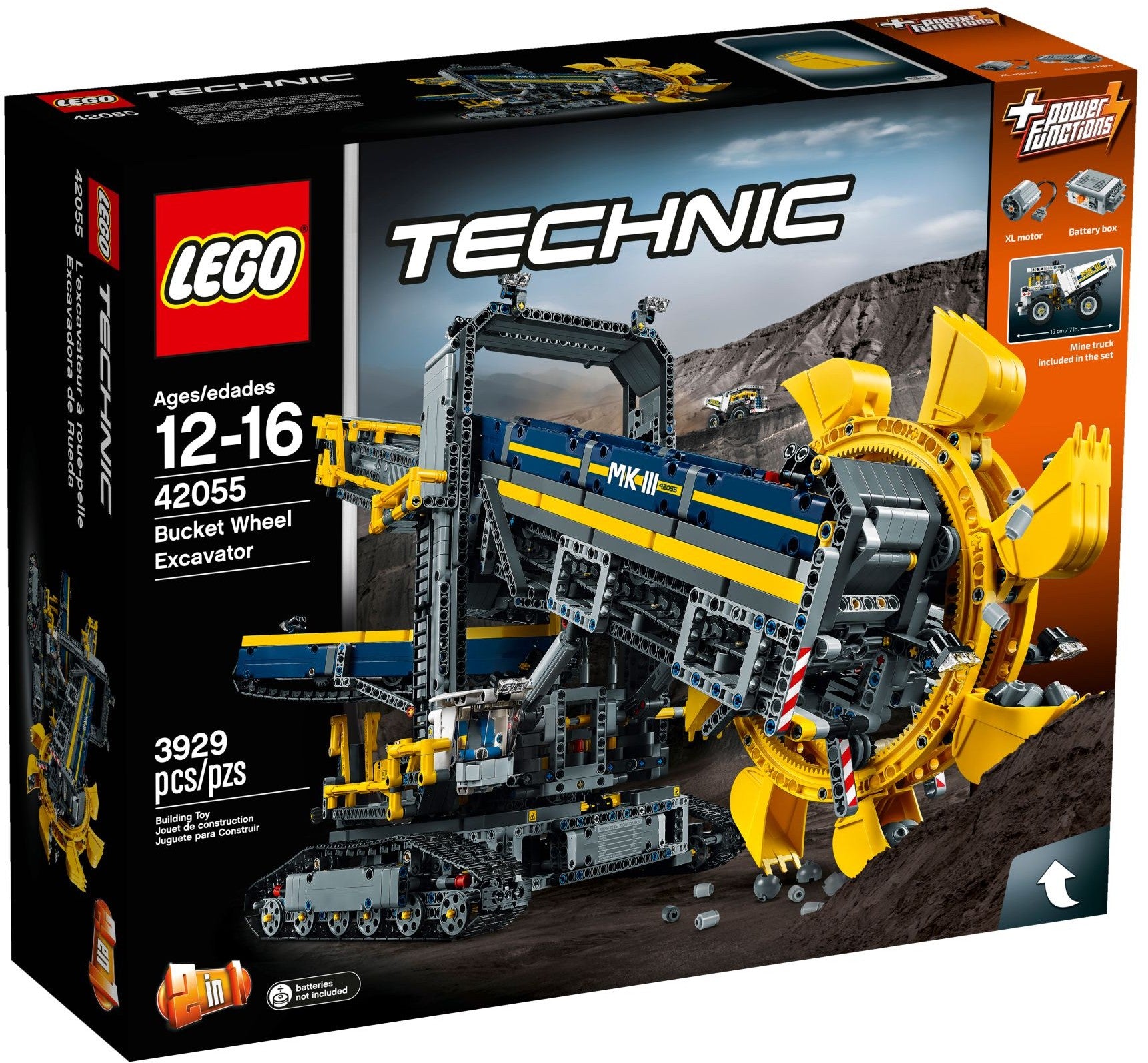 Excavatrice à roue à godets | Technic | 42055
