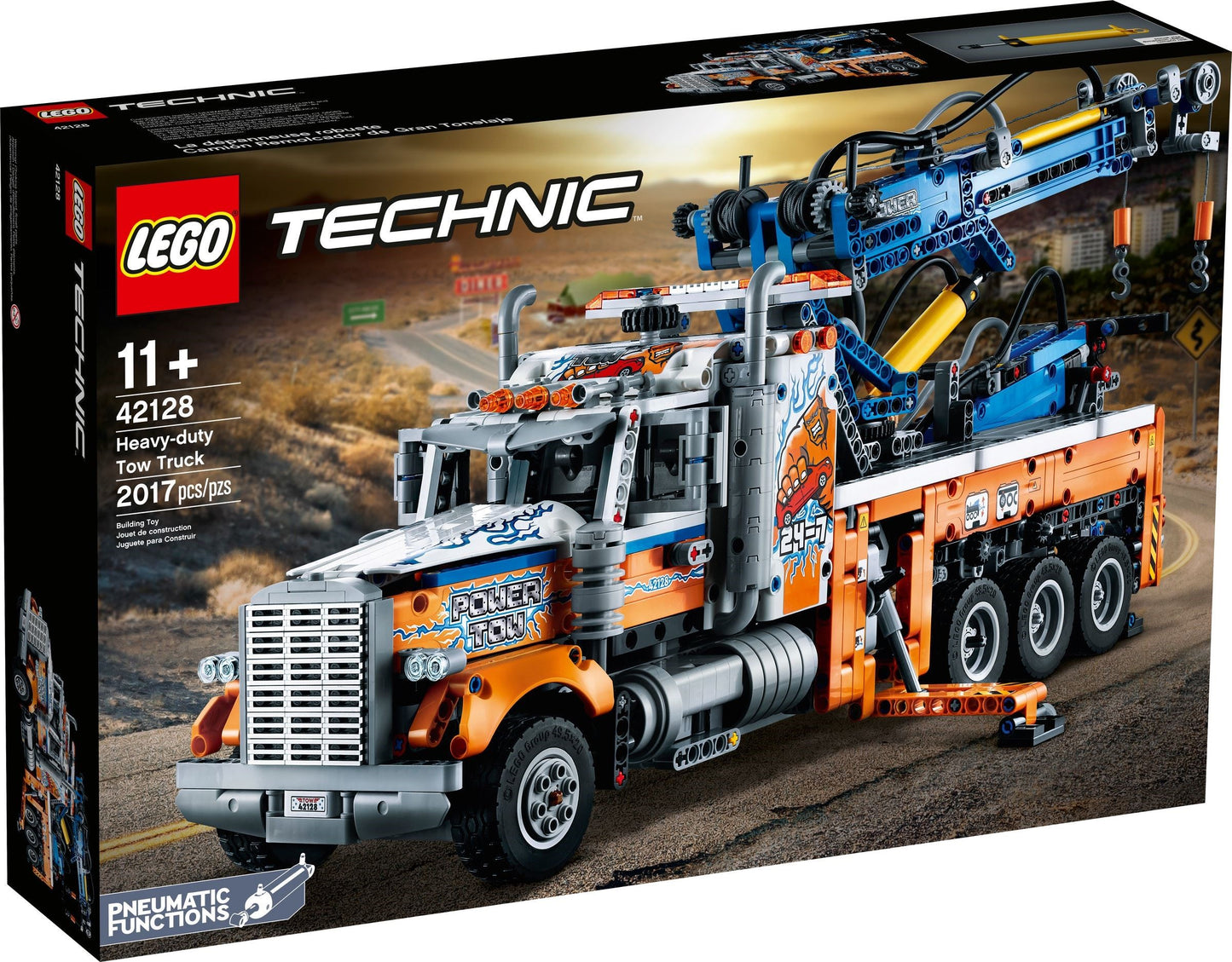 Camion de remorquage poids lourd | Technic | 42128