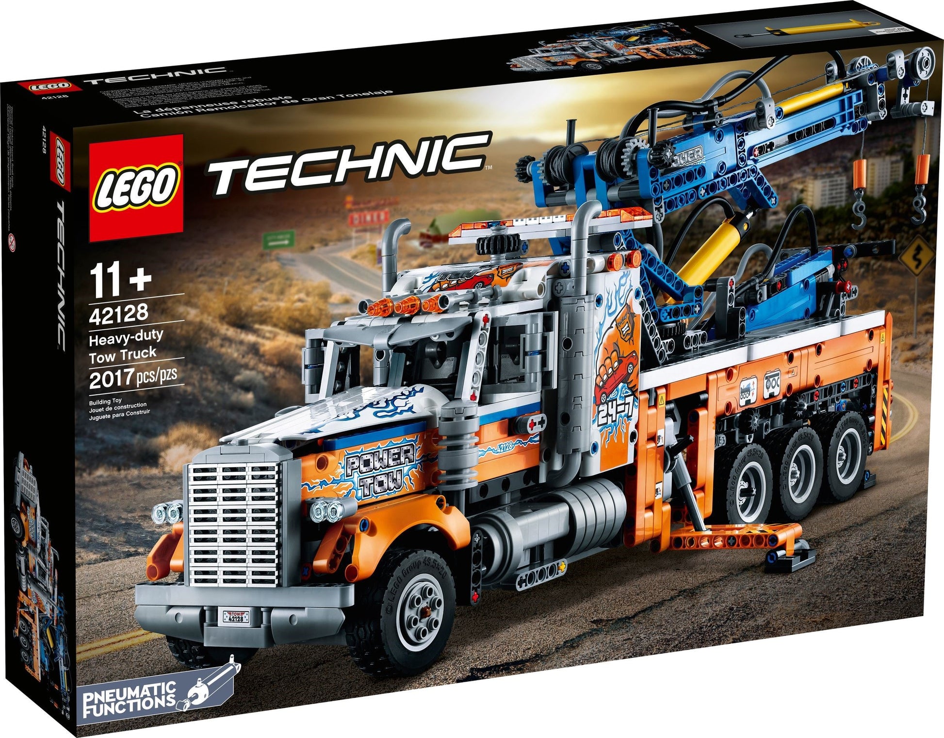 Camion de remorquage poids lourd | Technic | 42128