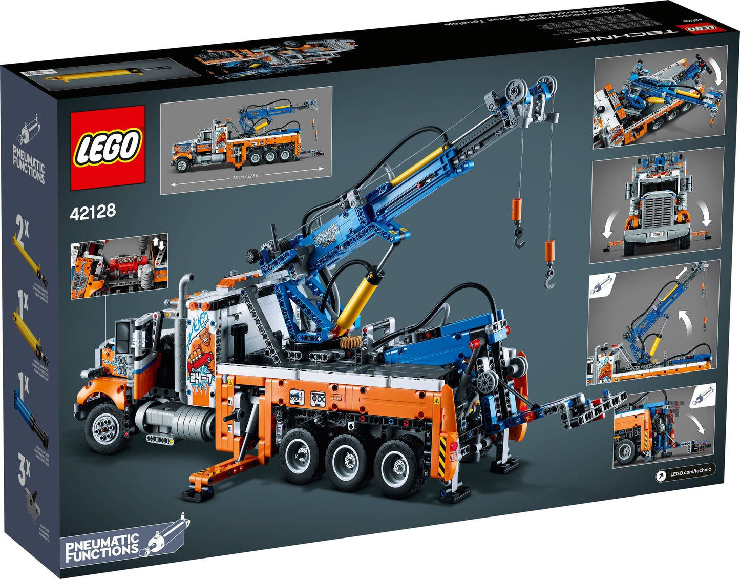 Camion de remorquage poids lourd | Technic | 42128