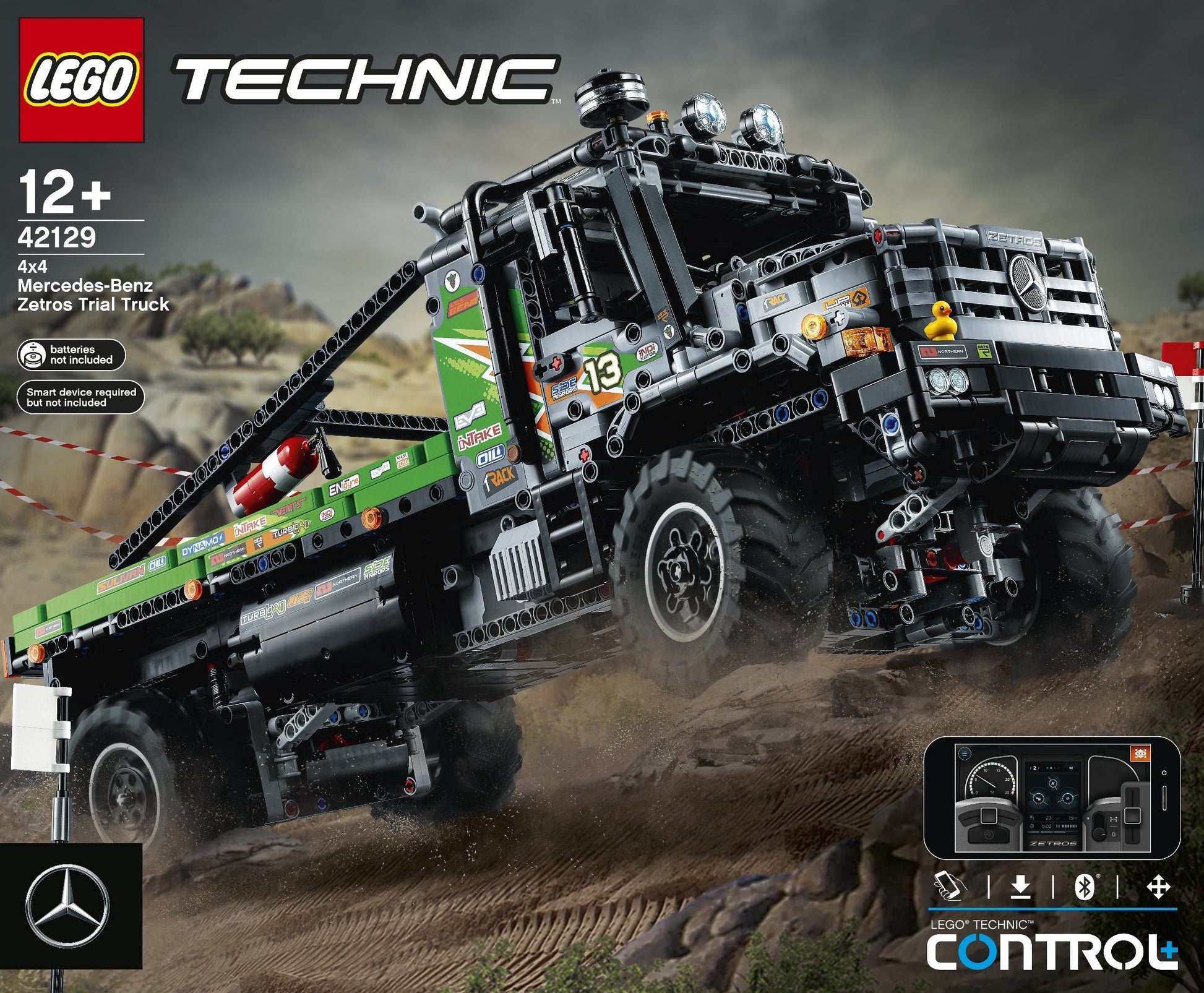 Camion d'essai Mercedes-Benz Zetros 4x4 | Technic | 42129