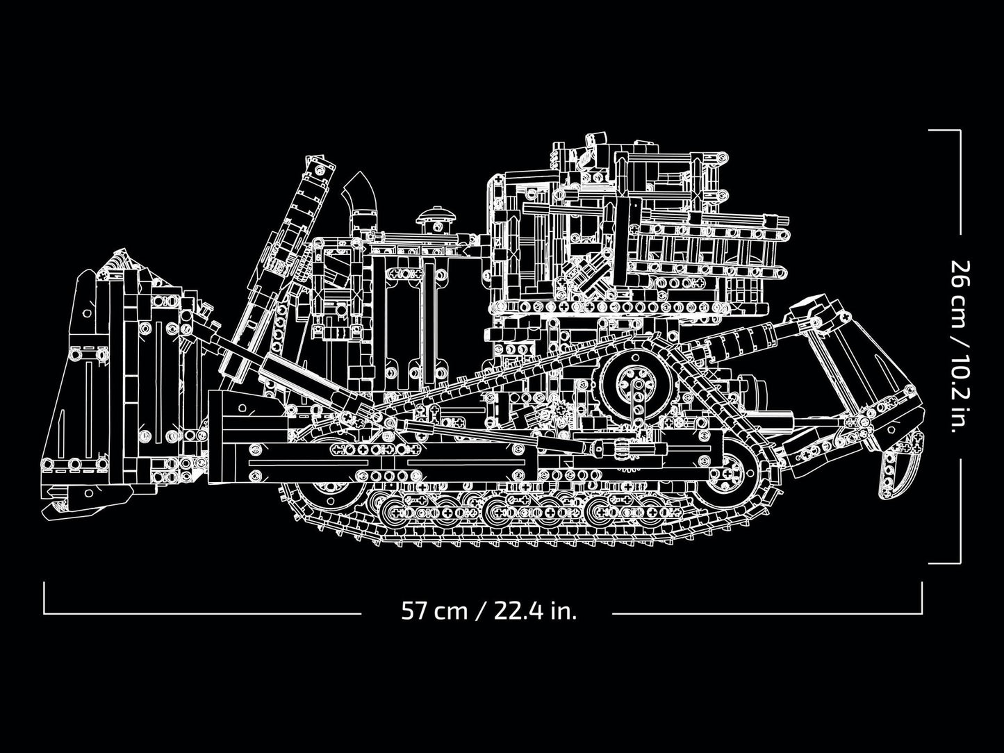 Cat D11 Bulldozer | Technic | 42131