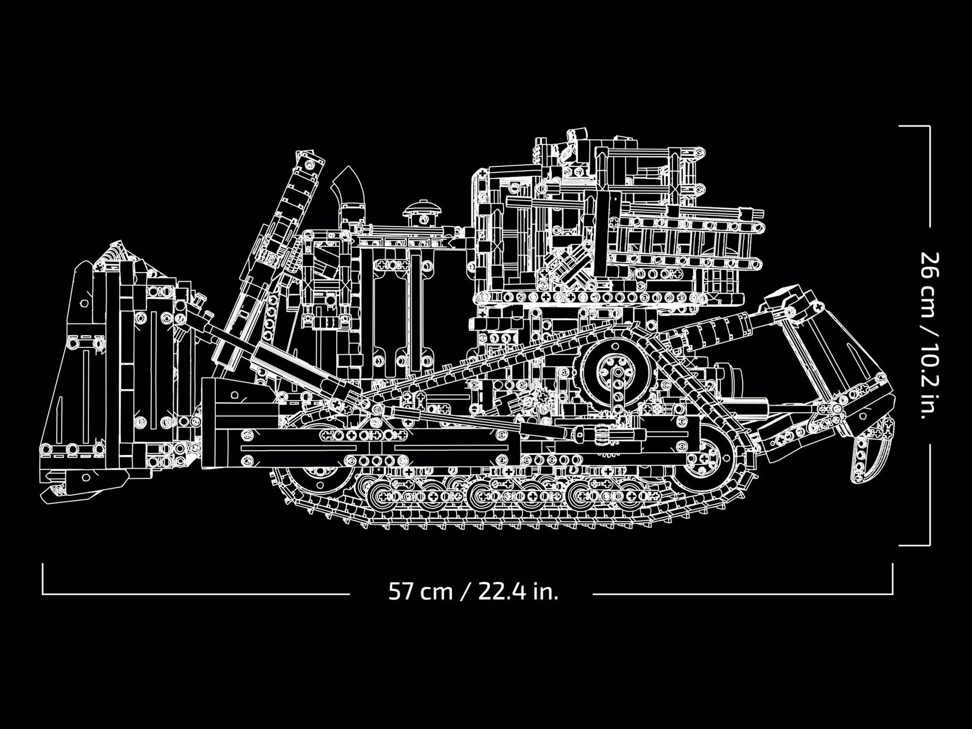 Cat D11 Bulldozer | Technic | 42131