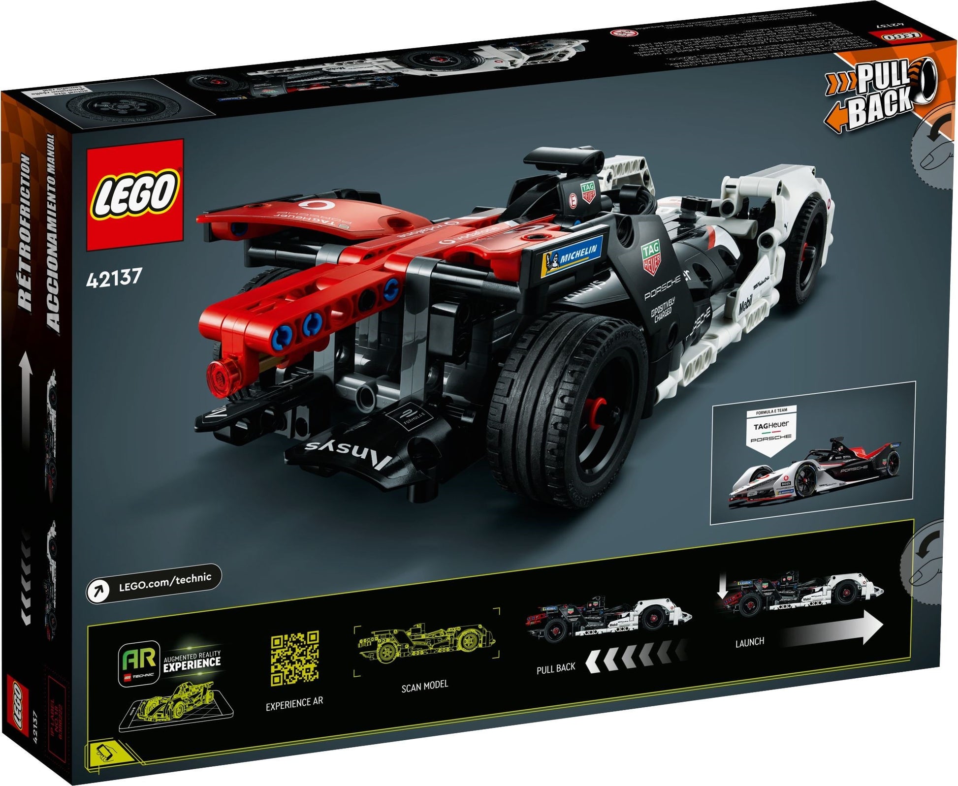 Formule E Porsche 99x électrique | Technic | 42137