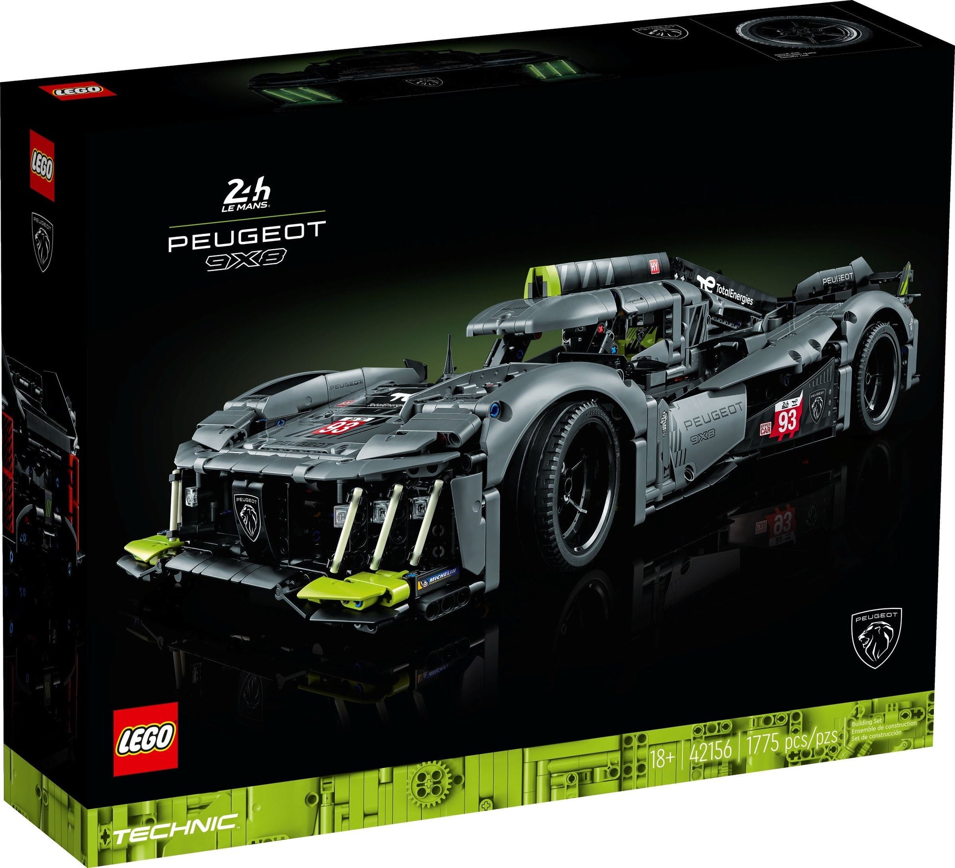 PEUGEOT 9X8 24H Le Mans Hypercar Hybride | Technique | 42156