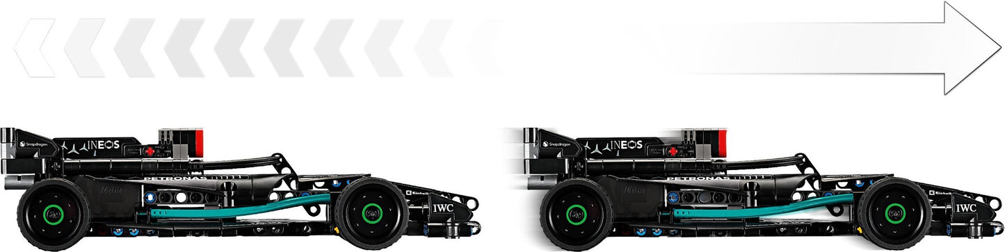 Mercedes-AMG F1 W14 à rétrofriction | Technic | 42165