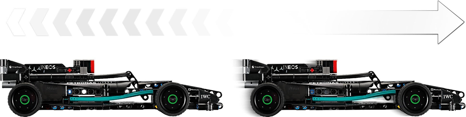 Mercedes-AMG F1 W14 à rétrofriction | Technic | 42165
