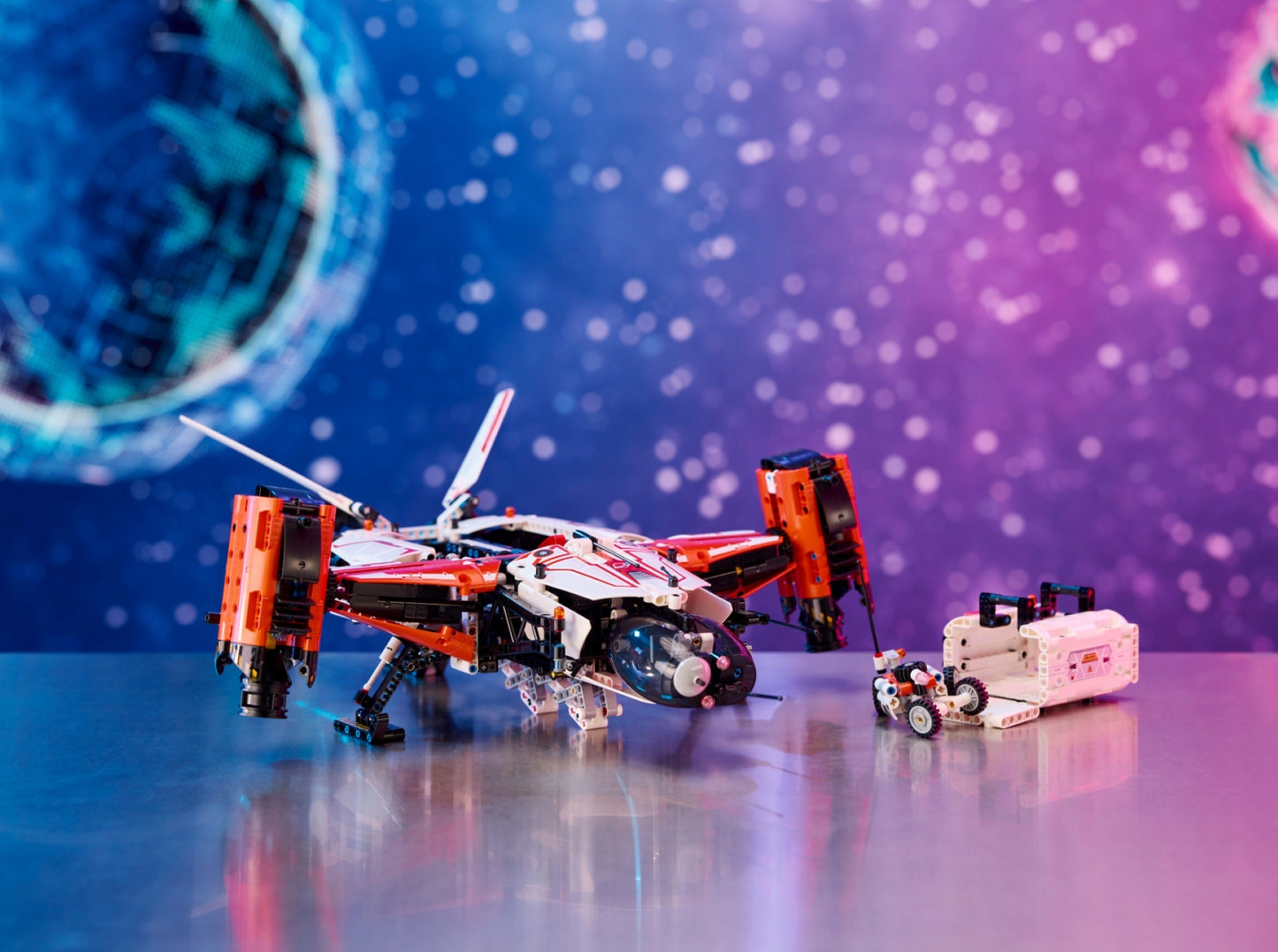 Vaisseau cargo lourd VTOL LT81 | Technic | 42181