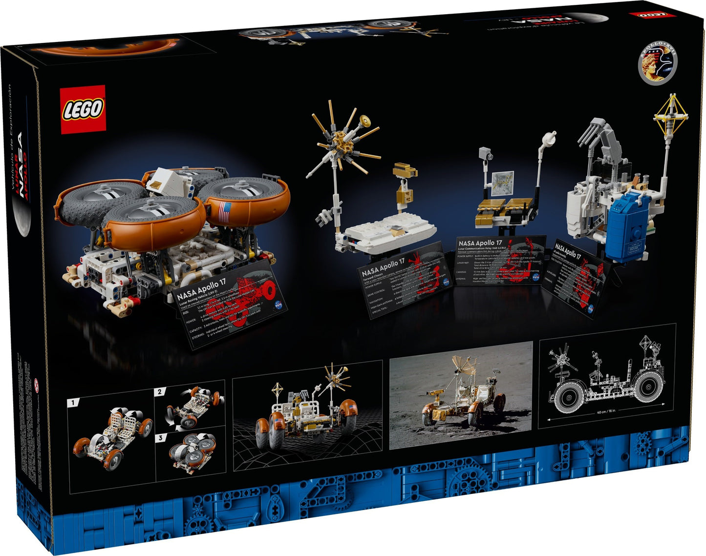 Véhicule lunaire Apollo de la NASA - LRV | Technic | 42182