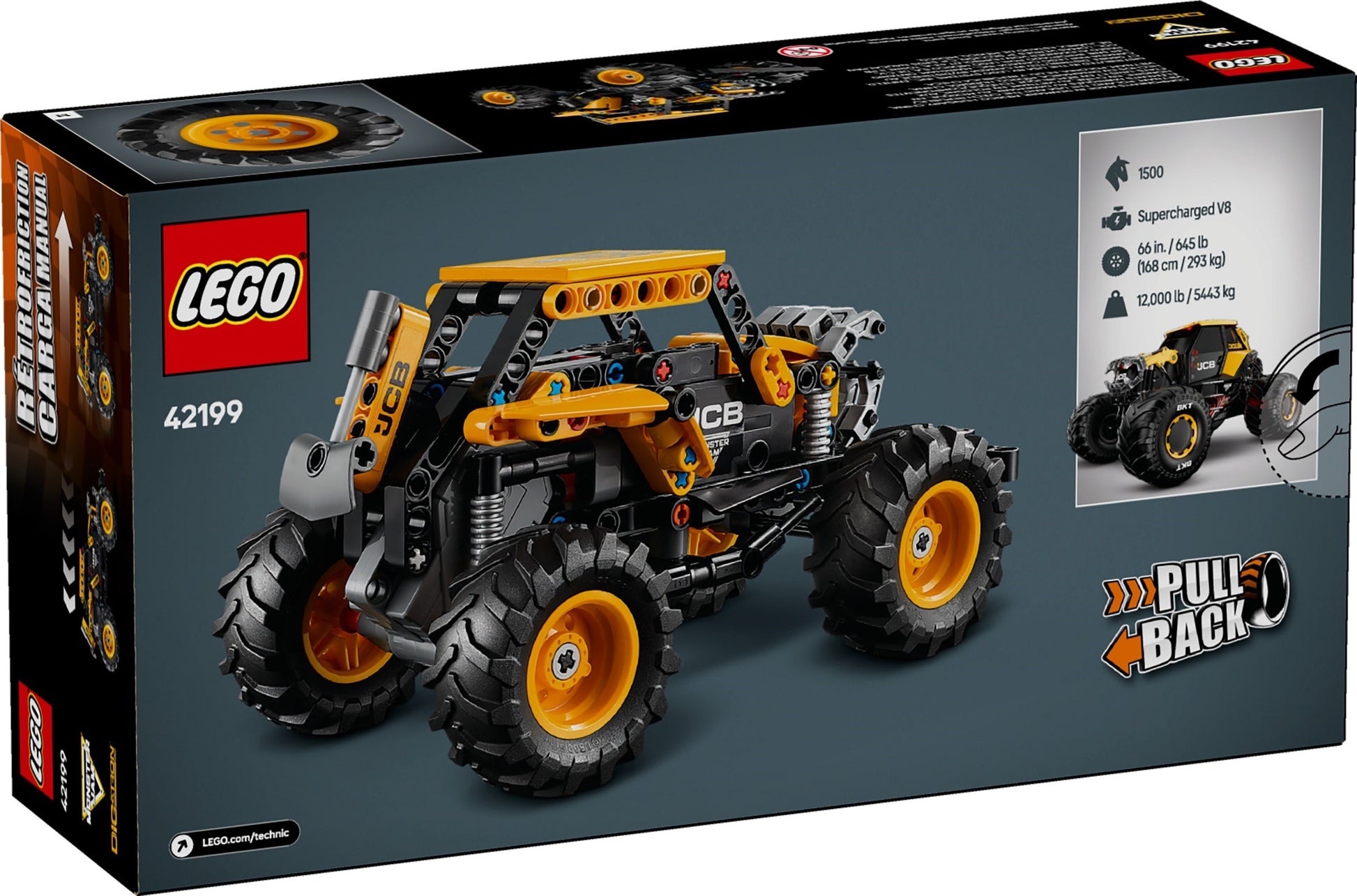 Monster Jam DIGatron Pull-Back | Technic | 42199