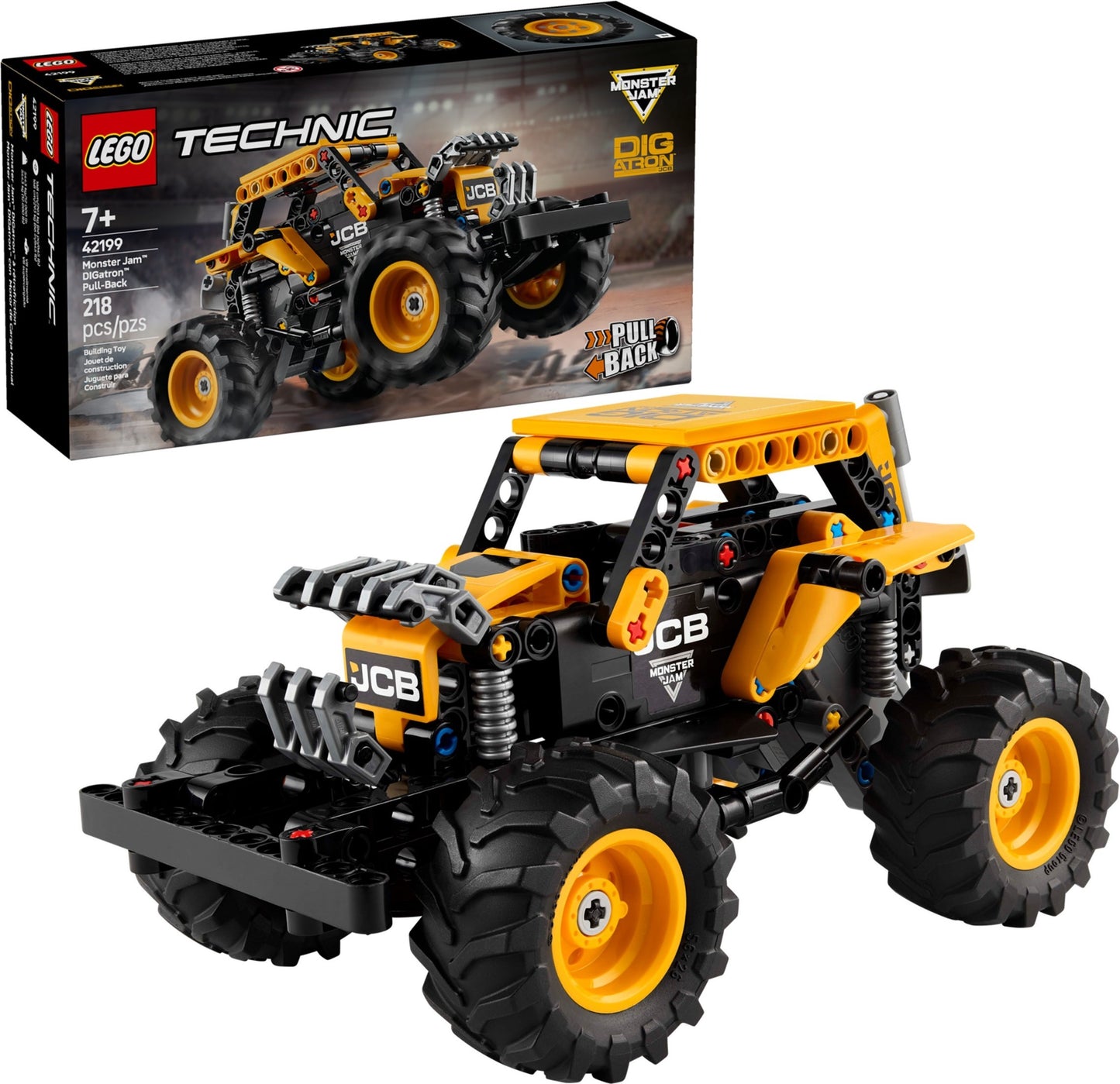 Monster Jam DIGatron Pull-Back | Technic | 42199