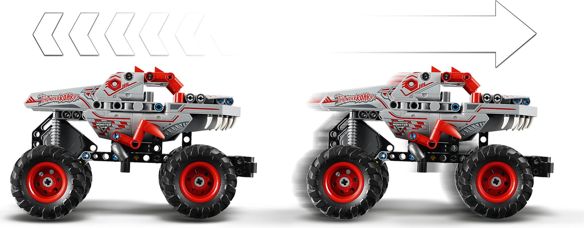 Monster Jam ThunderROARus à rétrofriction | Technic | 42200