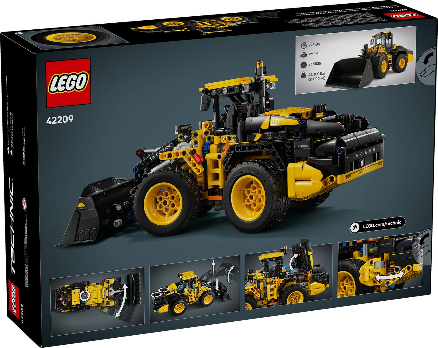 Chargeuse sur pneus électrique Volvo L120 | Technic | 42209