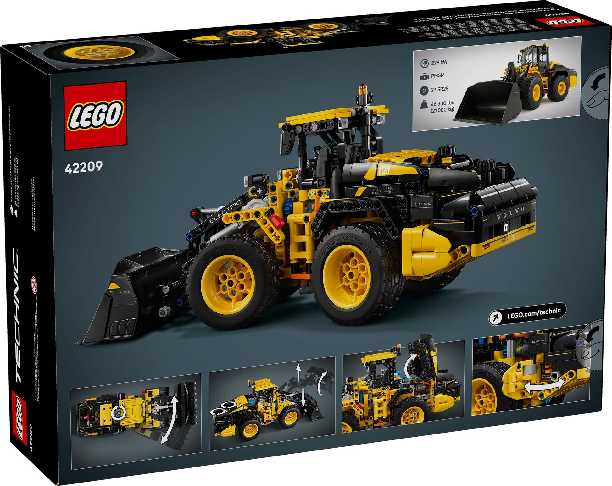 Chargeuse sur pneus électrique Volvo L120 | Technic | 42209