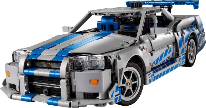 2 Fast 2 Furious Nissan Skyline GT-R (R34) Car | Technic | 42210