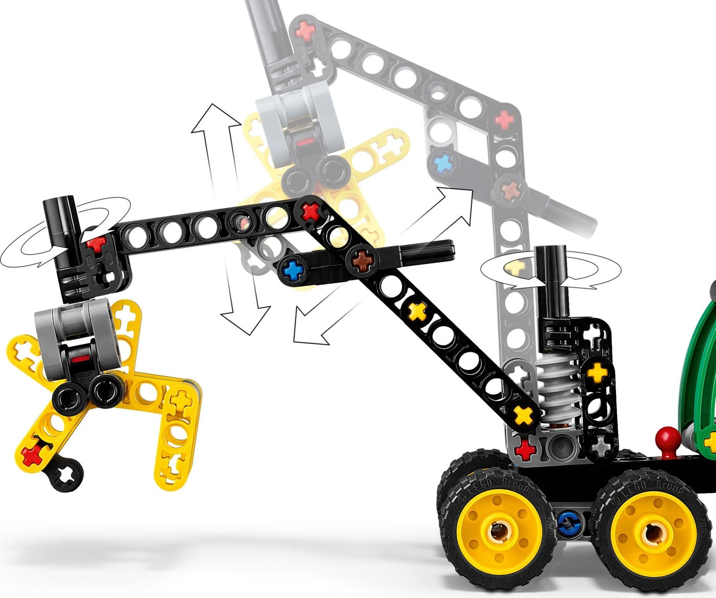 John Deere 1670H Wheeled Harvester | Technic | 42218