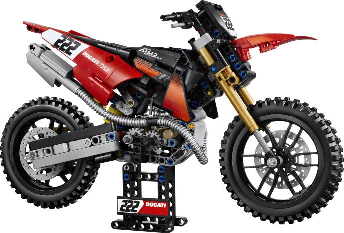 Ducati Desmo450 MX Factory Motorcycle | Technic | 42238