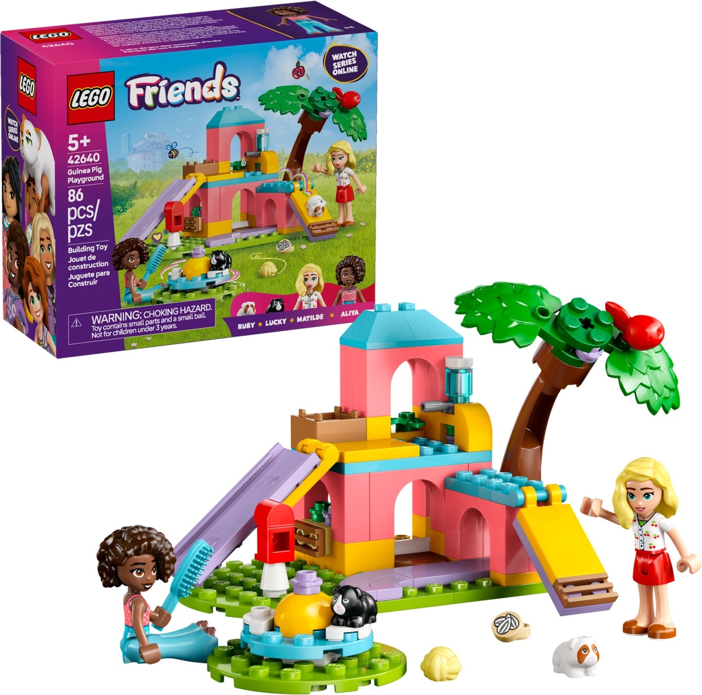 Aire de jeux pour cochons d'Inde | Friends | 42640