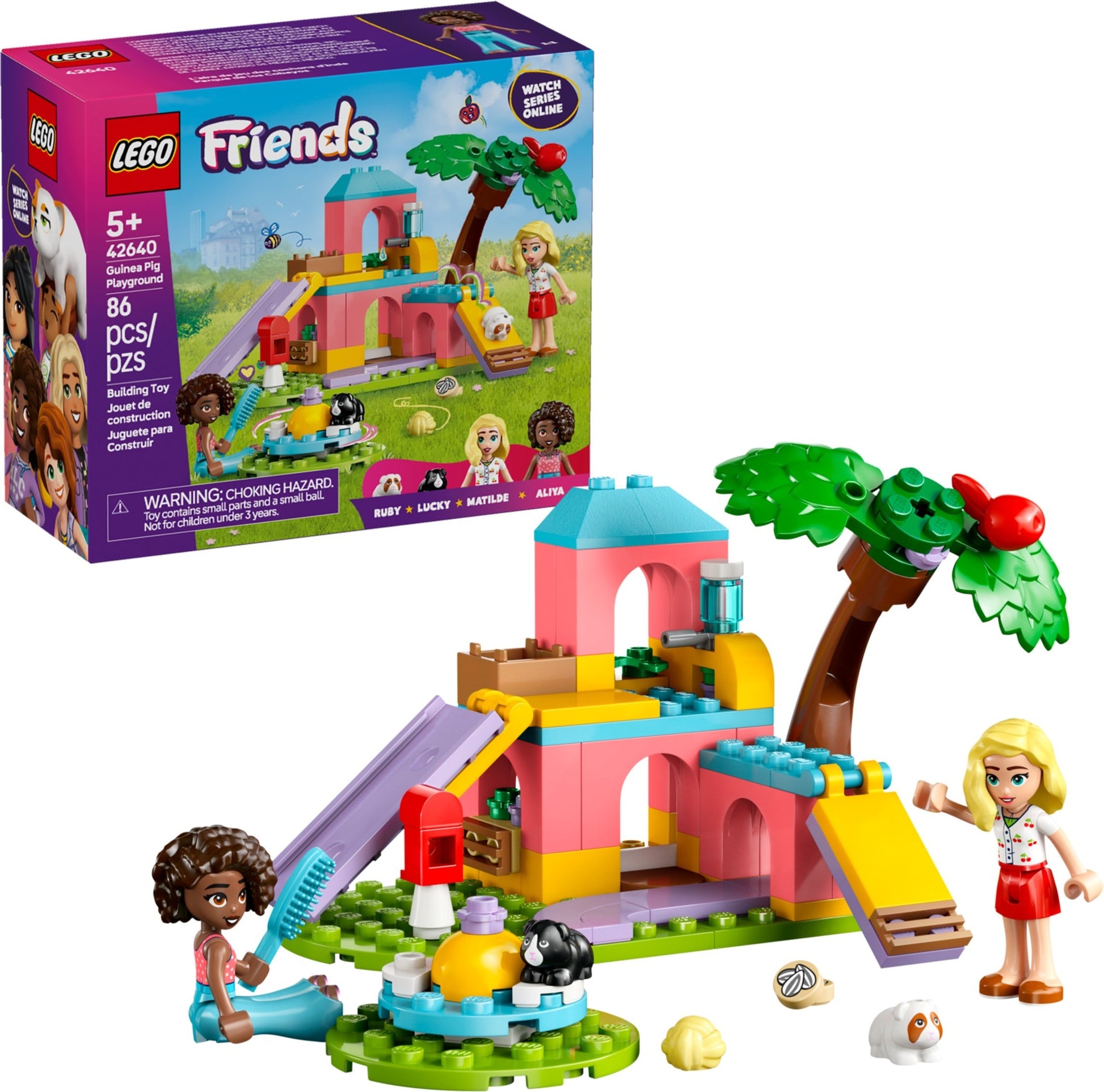 Aire de jeux pour cochons d'Inde | Friends | 42640