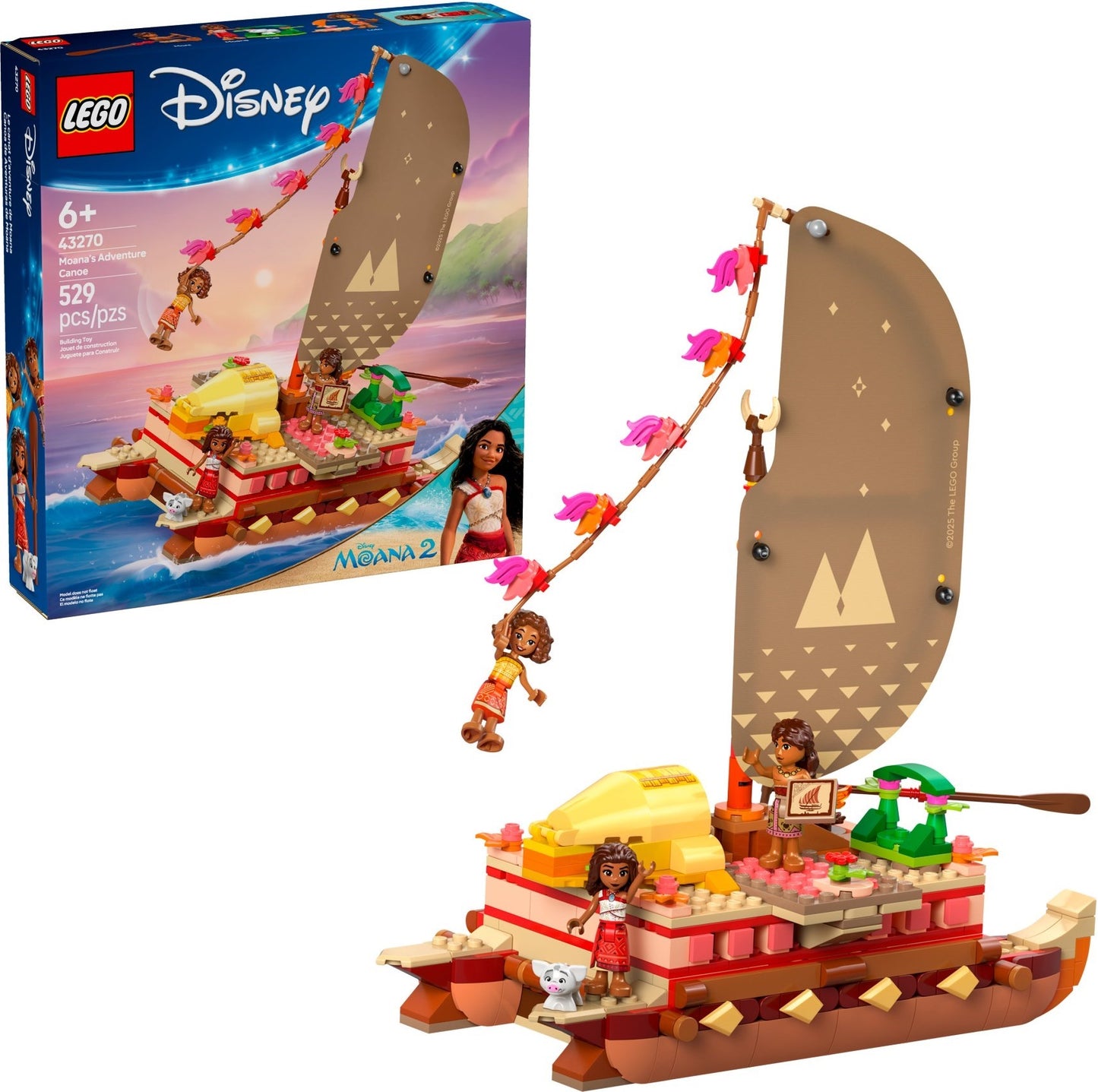 Moana's Adventure Canoe | Disney | 43270