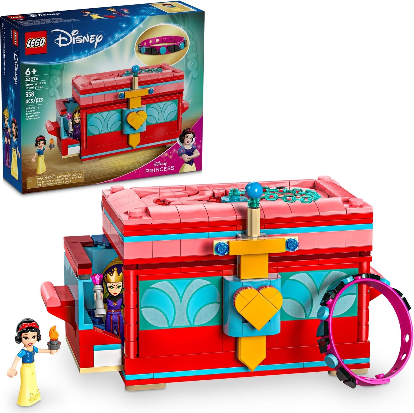 Boîte à bijoux de Blanche-Neige | Disney | 43276