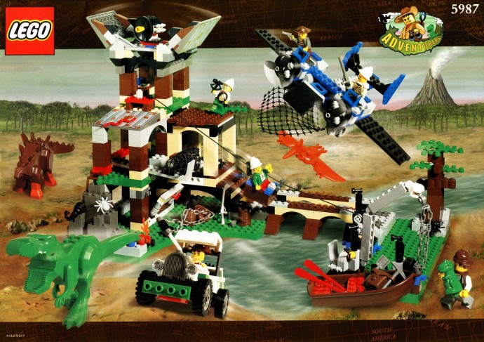 Dino Research Compound | Adventurers | 5987