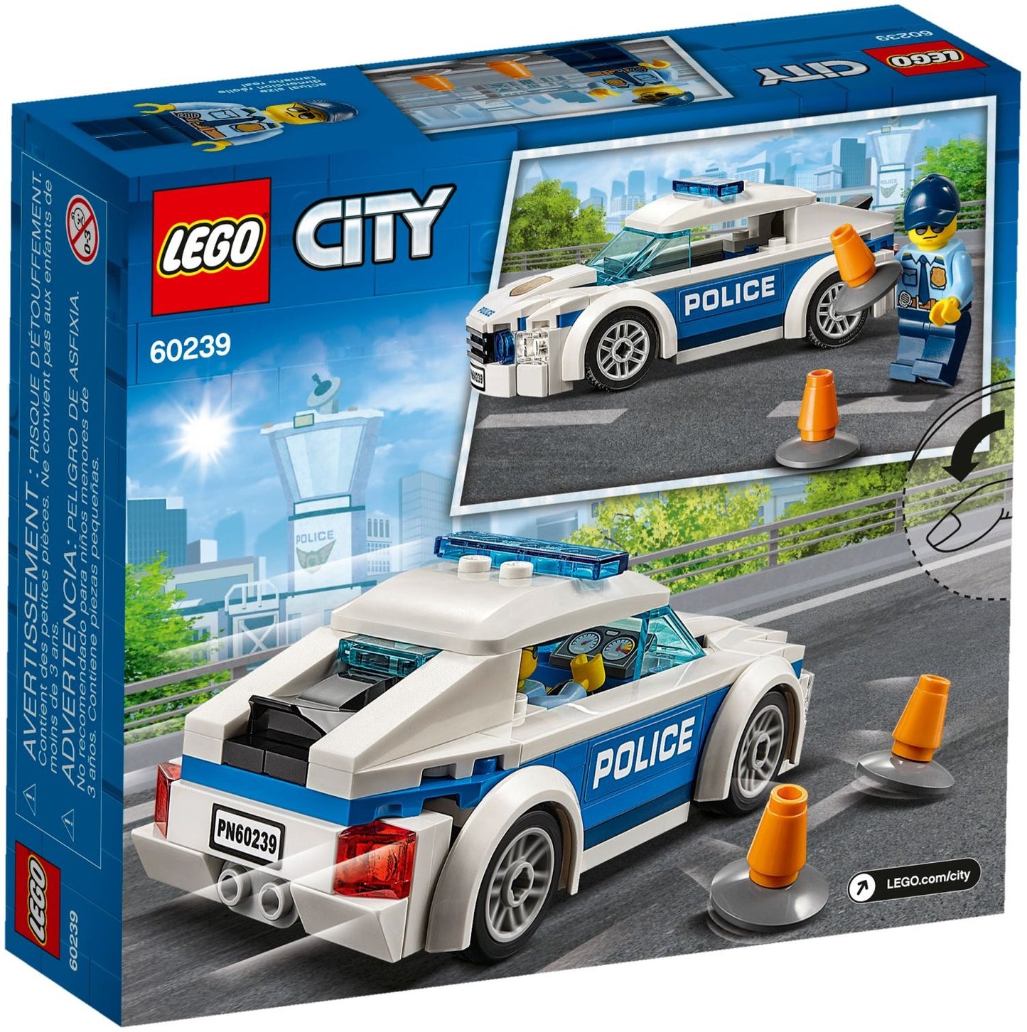 Voiture de patrouille de police | Ville | 60239