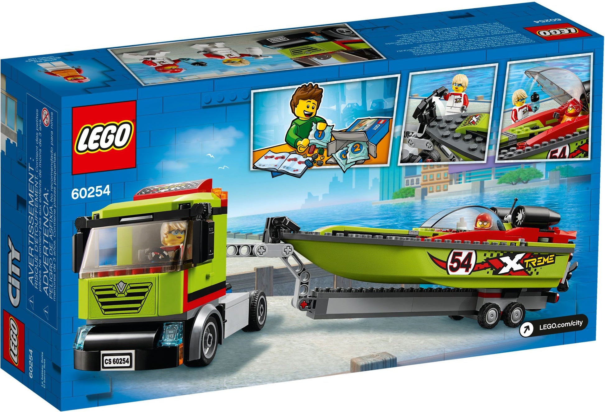Transporteur de bateaux de course | Ville | 60254