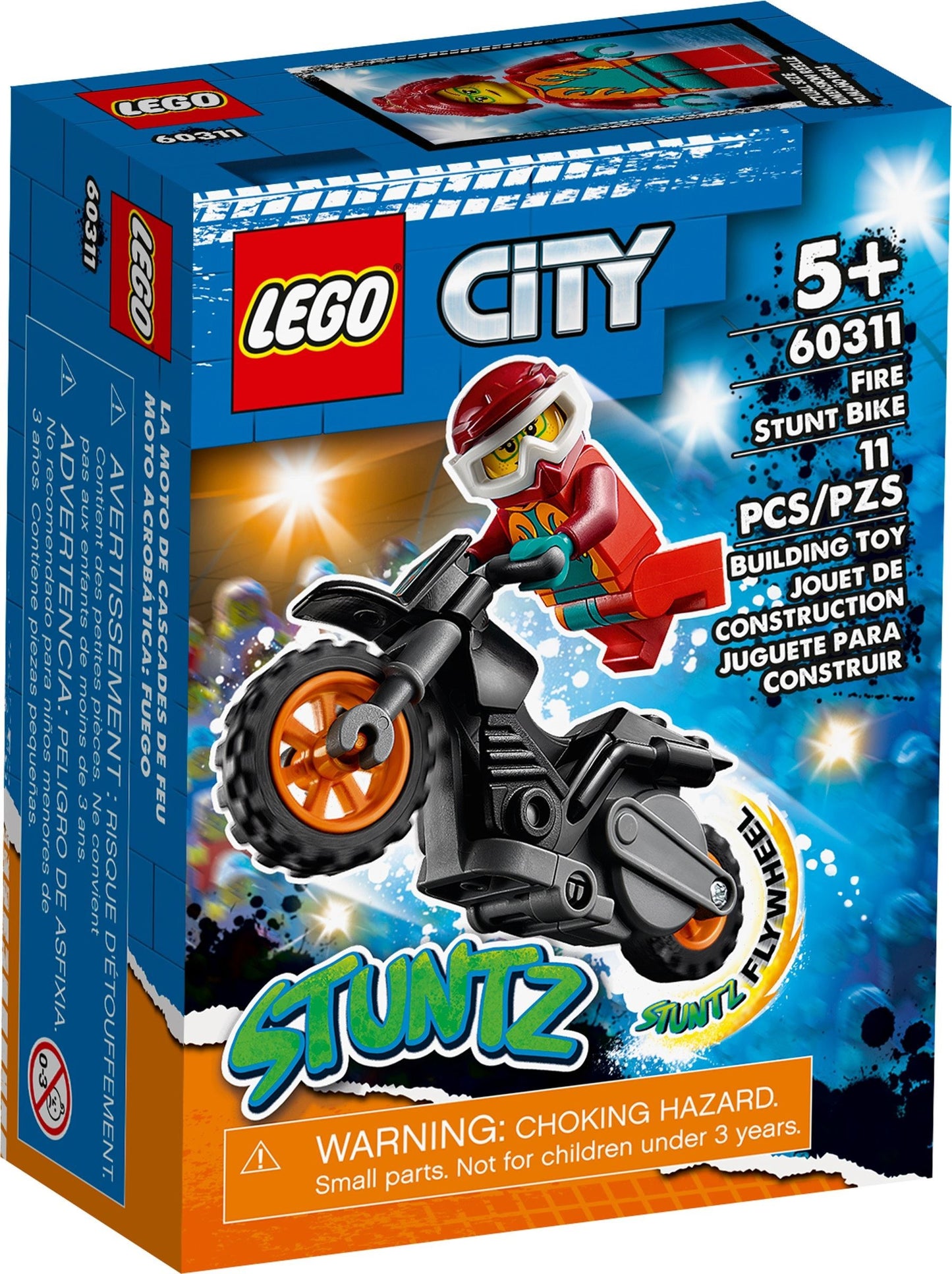 Moto de cascadeur pompier | Ville | 60311