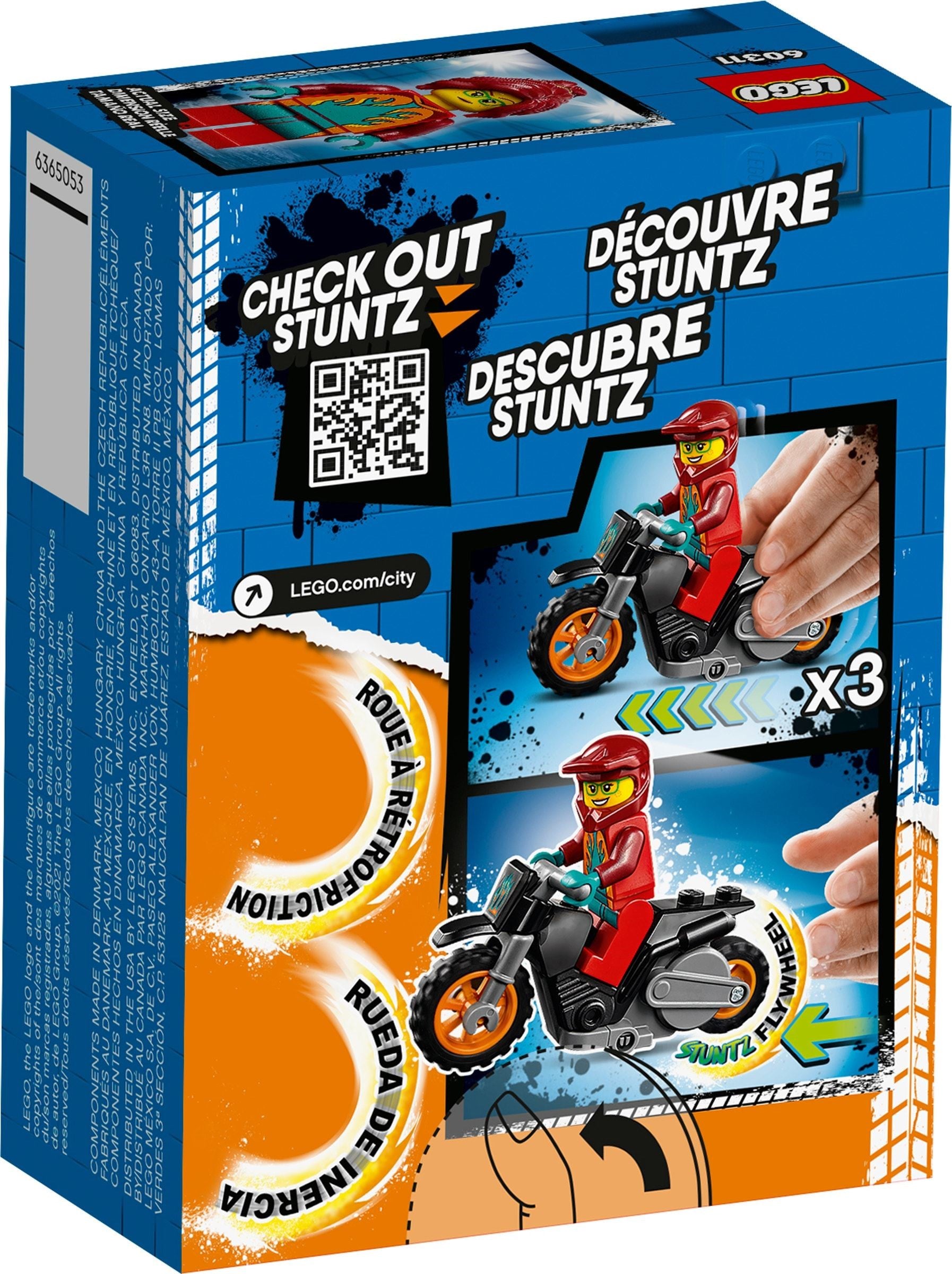 Moto de cascadeur pompier | Ville | 60311