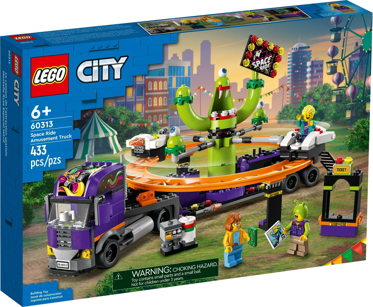 Camion d'attractions Space Ride | Ville | 60313