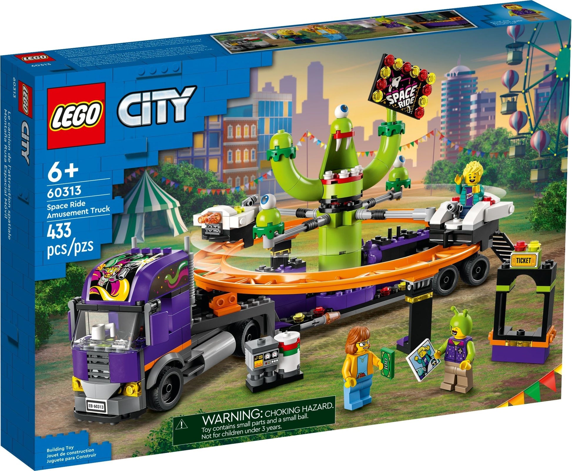Camion d'attractions Space Ride | Ville | 60313