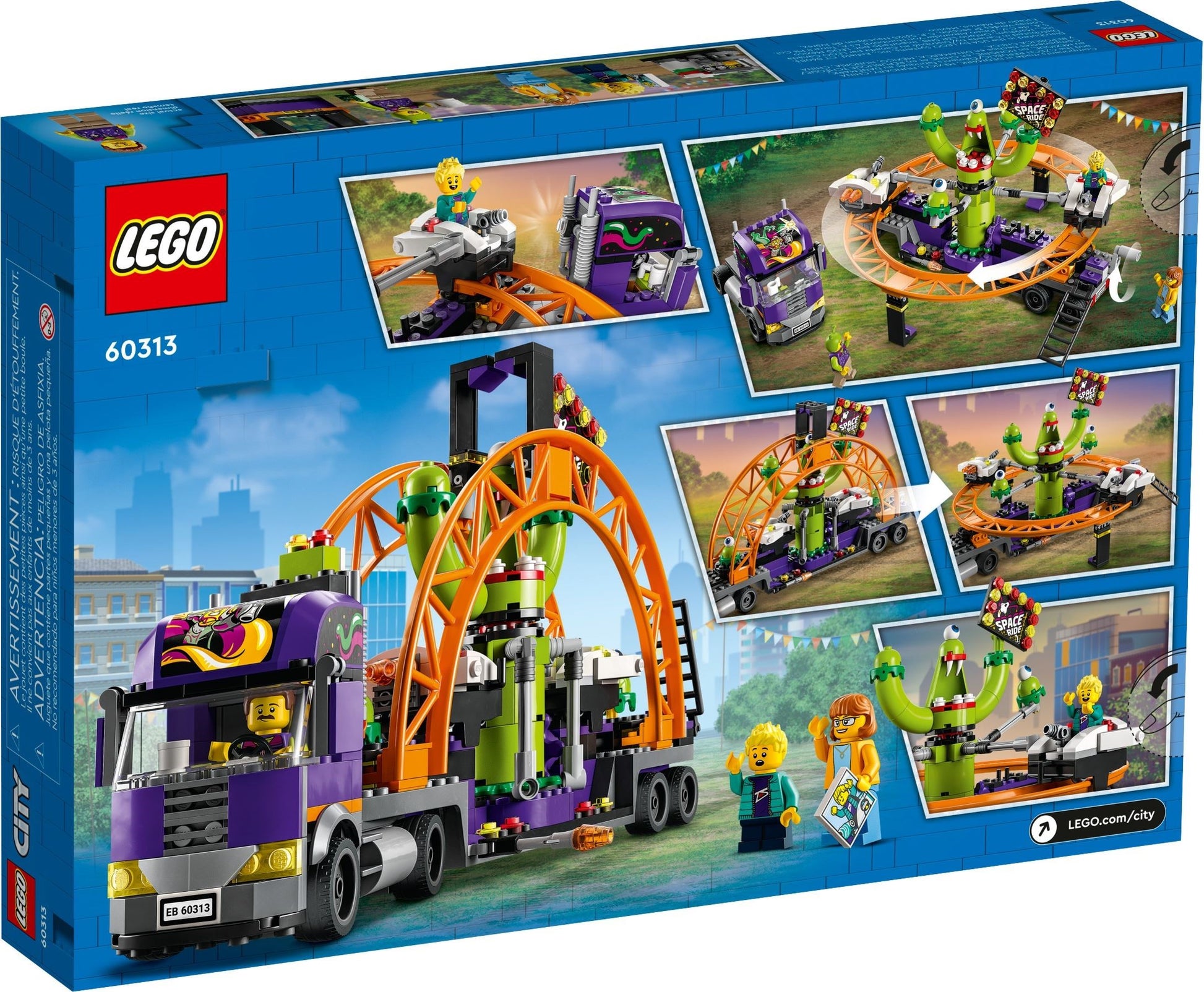 Camion d'attractions Space Ride | Ville | 60313